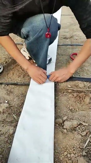 Easy Field Installation: Pre-Punched Drip Tape + Mini Tee Valves | Drip Irrigation Setup