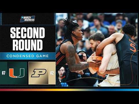 Purdue vs. Miami (Fla.) - Second round NCAA tournament extended highlights