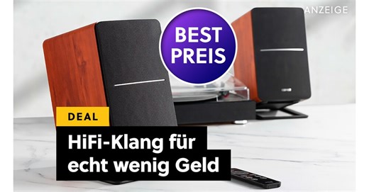 Nur noch heute so günstig: Diese PC-Boxen mit Bluetooth habe ich mir schon 2x gekauft und ich find' sie unschlagbar genial!