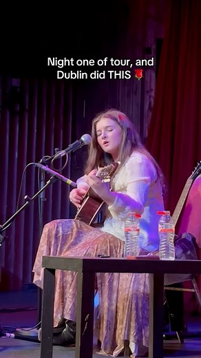 My first original song ‘No Name Blues’ and Dublin stood up! What a way to celebrate the release of my EP ‘Rose Dogs’ 🌹 Onto a sold out show in London next! https://www.muireannbradley.ie/tour/ | Muireann Bradley