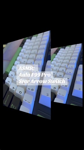 Aula F99 Pro Keyboard with Star Arrow Switch - ASMR
