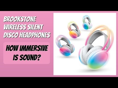REVIEW (2026): Brookstone Wireless Silent Disco Headphones. Features