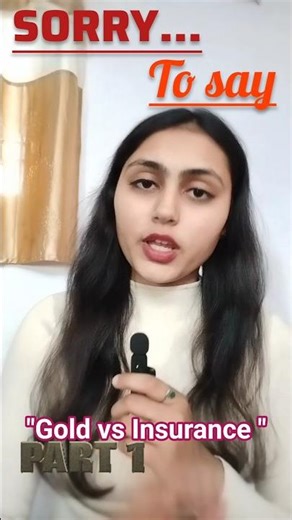 Savings Vs Suraksha | Gold hai par Insurance nahi? 😱 Big Mistake ! #shorts #moneymanagement