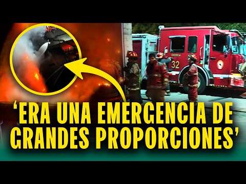 Incendio controlado al 80%: Más de 100 efectivos trabajan para apagar las llamas