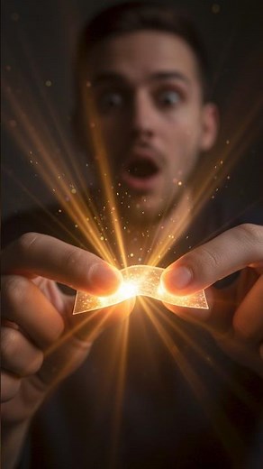 The Future of Light Is Here — Thinner Than Paper! #ScienceFacts #Innovation #SunlightTech