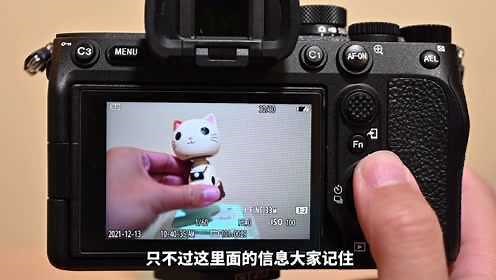 索尼A7M4相机拍摄指南_第07集索尼A7M4“DISP”按钮功能详解