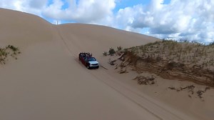 Take a ride on the wild side with Mac Wood's Dune Rides! #michiganskymedia #puremichigan #lakemichigan #greatlakes #michigan #silverlake #bucketlist | Michigan Sky Media