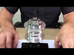 Sturmey-Archer S40 - Brake Plate Assembly - Hub Shell Assembly