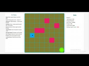 Watch an AI Agent Learn in Real-Time | Reinforcement Learning Live Demo