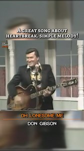 “Oh Lonesome Me” – Don Gibson Released in 1958, “Oh Lonesome Me” is one of the most influential heartbreak songs in country music history. Written by Don Gibson, the song captures the raw loneliness of a man left behind after love walks away. Its simple but powerful message, pride masking pain, and independence shadowed by heartache, struck a deep chord with listeners. The song was recorded at RCA Studio B in Nashville, produced by Chet Atkins. Gibson’s smooth, aching vocal was paired with a lig