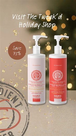 It’s gifting season and Tweak’d has wrapped up something special. Discover limited-edition sets, sparkling stocking stuffers, and nature-powered favorites that make every unwrapping moment unforgettable. And because holiday surprises are the best kind…enjoy a FREE 3oz All-Purpose Rescue Cream when your cart hits $60.* *T&Cs apply. Limited-time offer, while stocks last. | Tweak'd by Nature