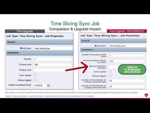 Clarity 16.4.1 - Enhancements to the Time Slicing Sync Job