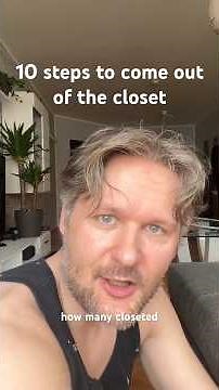 10 steps to cone out of the closet