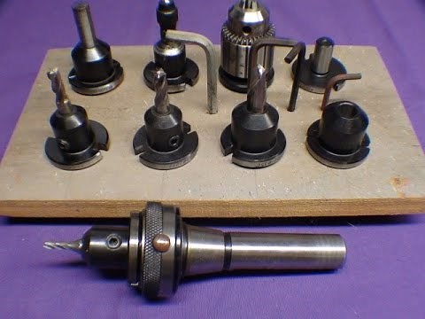 SHOP TIPS #320 Royal Quick Change Tooling for the Bridgeport Mill tubalcain