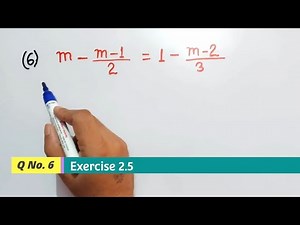 Exercise 2.5 Q6 class 8 | Ex 2.5 q6 class 8 | Chapter 2 maths ncert 8th class CBSE Board |