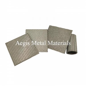 [Hot Item] Vulcanized Board 75um SUS304 Stainless Steel Sintered Mesh Screen