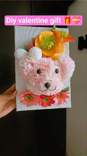 DIY PUppy Flower 🐶🌸 How to make puppy flower from Tissue paper #shorts