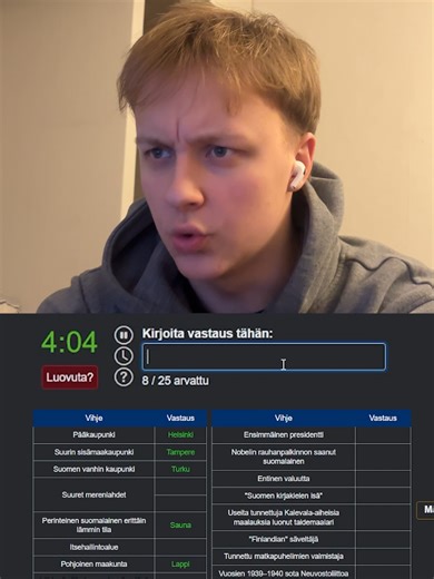 Suomivisa: Testaa Suomitietosi