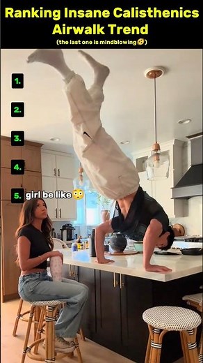 Ranking The Most Insane Calisthenics Air Walks 🤯