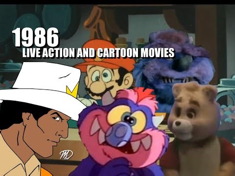 1986 Live Action and Cartoon Movies
