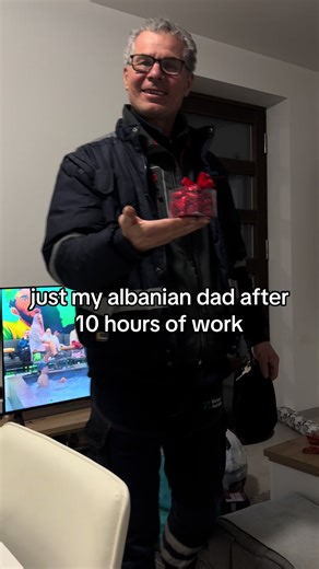 Just My Albanian Dad After Work: A Heartwarming Video