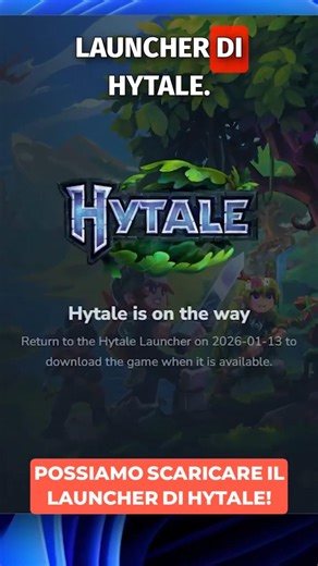 Possiamo SCARICARE il Launcher di HYTALE!
