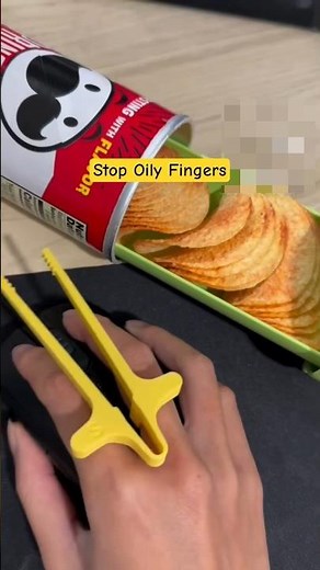 Stop Oily Fingers While Using Laptop | Snack Chopsticks Hack