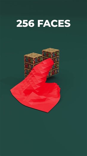 3D Cloth Simulation Book Shelf Minecraft