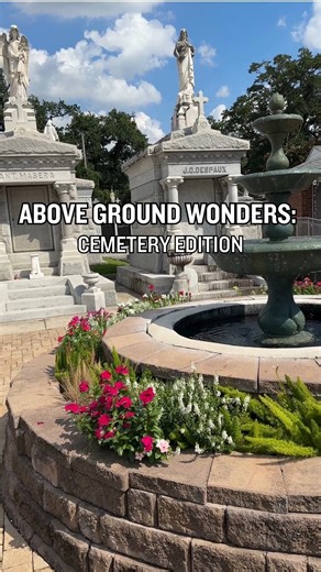 8.3K views · 169 reactions | There's something magical about our above-ground tombs in the daylight. These historic cemeteries are architectural treasures and storytellers of New Orleans' past. Saint Louis Cemetery No. 3 https://bit.ly/2Pl6WJC | Visit New Orleans | Facebook