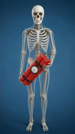 The Military Explosives v/s human body #ai #animation #3d #yt #bomb