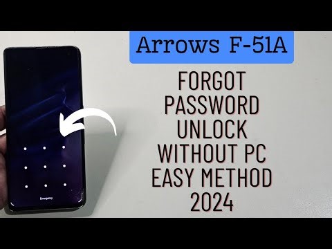Futijsu Arrows F-51A Forgot Password Hard Reset Unlock Without Pc 2024