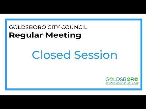 Goldsboro City Council Meeting 11-17-2025