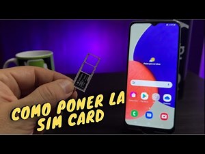 SAMSUNG GALAXY A23 5G ☑️How to Install the SIM Card and Micro SD 📲#MobileOrientator