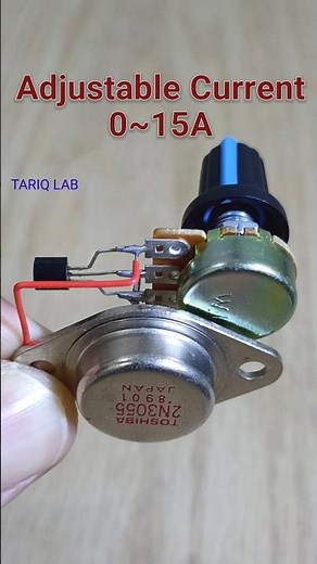 Adjustable Current Control 0-15A