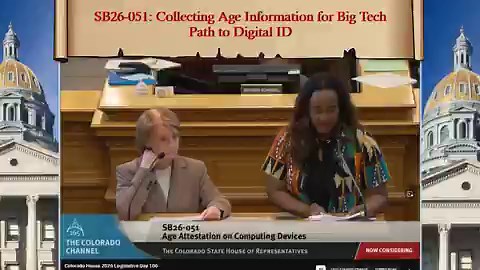 SB26-051 which is being pushed by Colorado Democrats will create a system in which YOU will be REQUIRED to provide YOUR BIRTHDAY to Big Tech just to setup your phone and computer!Your device will be tied to your age identity and that "age signal" will be sent to applications, developers and big companies... this is putting Colorado on the path to Digital ID...