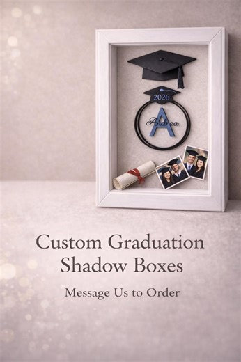 Personalized Graduation Shadow Box | Custom Name & Year Keepsake - Etsy Canada