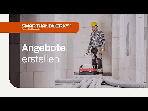So erstellst du ein Angebot in smarthandwerk pro