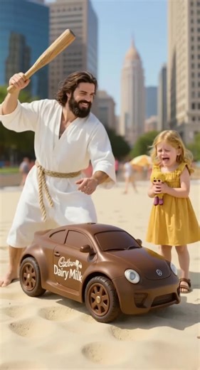 Chocolate Surprise Reveals a Real Car Instead #ai | Bright Side Stories