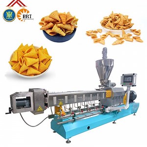 [Hot Item] Fried Snack Food Extruder Machine Corn Chips Production Line