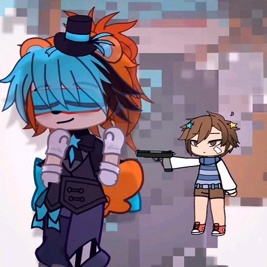 swerve and a dip || fnaf meme || gacha club