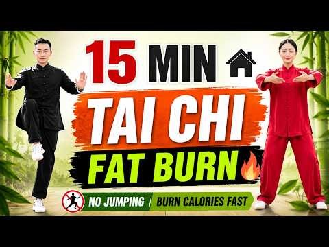 15 MIN Fat Burning Workout at home | No Jumping, Burn Calories Fast