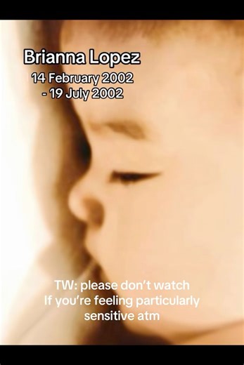 Brianna Lopez was just 5 months old when she suffered unimaginable abuse & died in 2002. Her ‘father’, Andy Lopez, & ‘uncle’, Steven Lopez, were each convicted of child abûse resulting in death & received 57 year prison sentences. Her 'mother', Stephanie Lopez, was convicted of child abuse resulting in death & received 27 years - she was released in September 2016 after serving just 13 years. Her grave was once encased in a locked steel cage to keep mourners away. Over time, the community's love