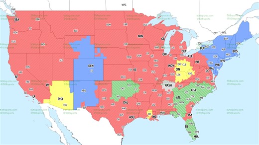 NFL Week 17 coverage maps: Which games are Fox, CBS broadcasting?