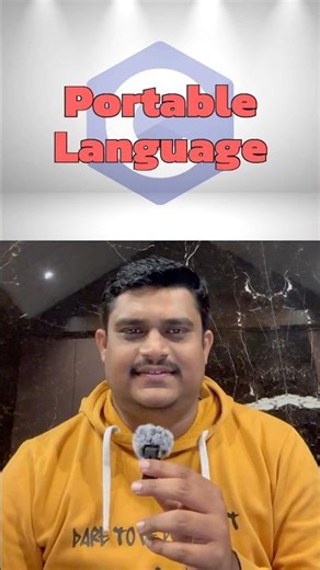 Why is C called ‘Portable Programming language’ ? #gangotritechfirst #ytshorts #shorts #tech