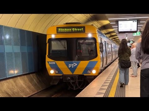 Parliament to Cheltenham via Flinders Street - 542M