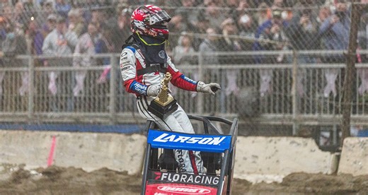 Highlights: Kyle Larson wins the 2025 Chili Bowl