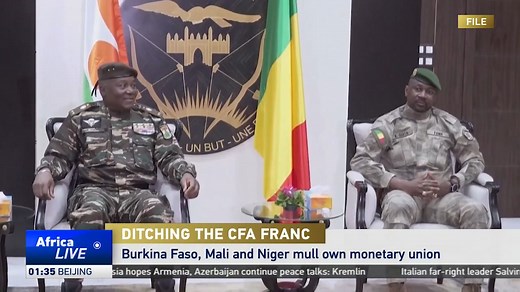 19 reactions | Economists and experts say dumping the CFA franc would be riskier and significantly more complicated than withdrawing from ECOWAS. In November, the finance ministers of Burkina Faso, Mali, and Niger said they would weigh the option of setting up a monetary union, and top officials from all three countries have, to varying degrees, voiced support for abandoning the currency. | CGTN Africa | Facebook
