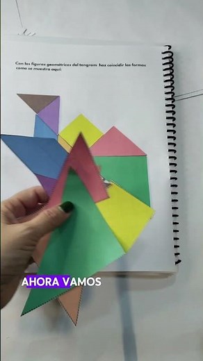 The Tangram. #tangram #teacher #mathematics #schoolsupplies #teachers #educationalresources #math