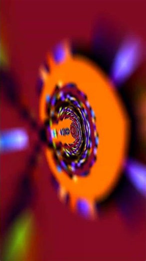 Infinite tunnel loop | Endless fly-through | Ultra psychedelic animation
