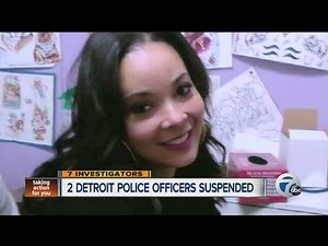 Two Detroit police officers suspended